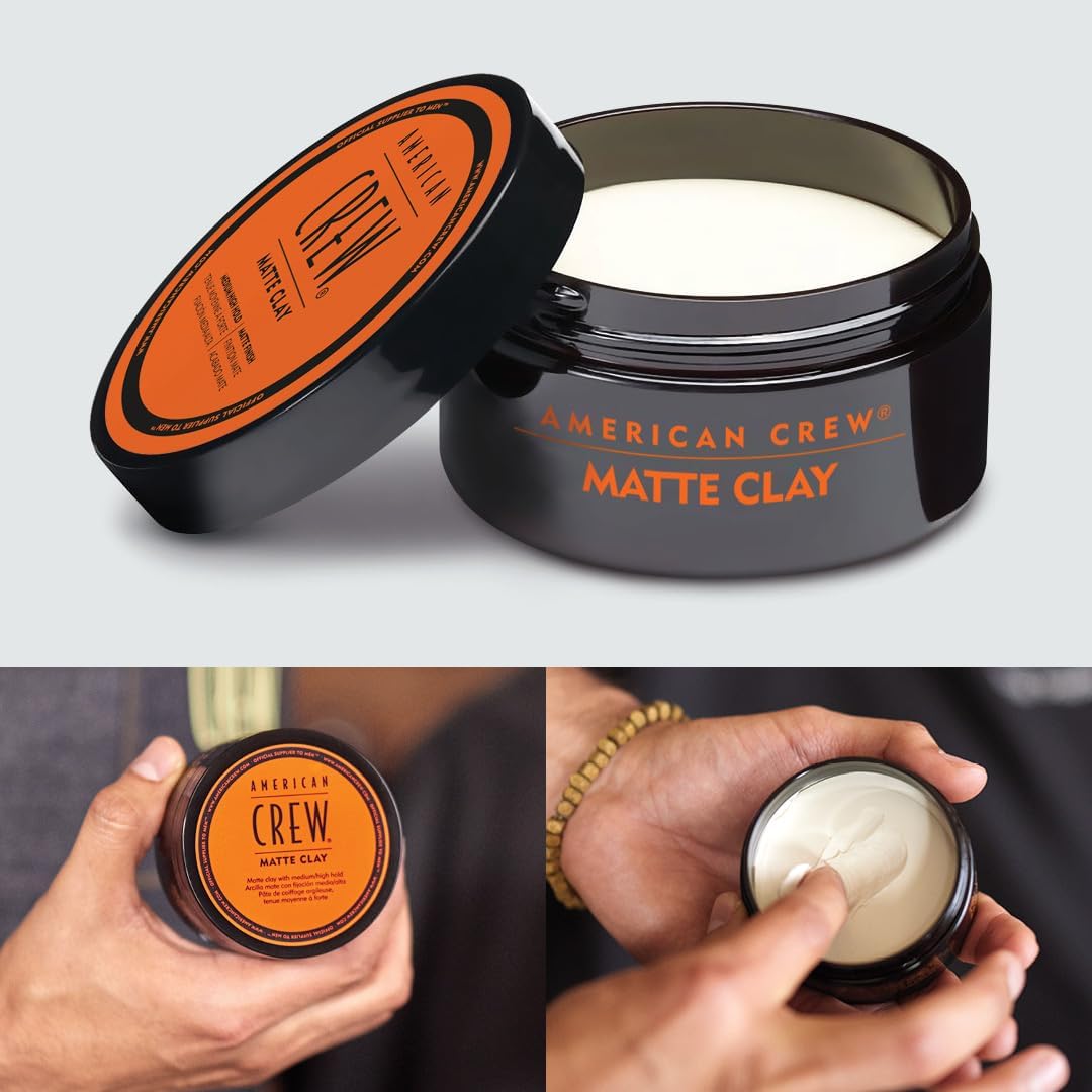 American Crew Cire de Coiffage Matt Clay - BEAUTEPRICE American Crew Cire de Coiffage Matt Clay cire coiffante American Crew BEAUTEPRICE