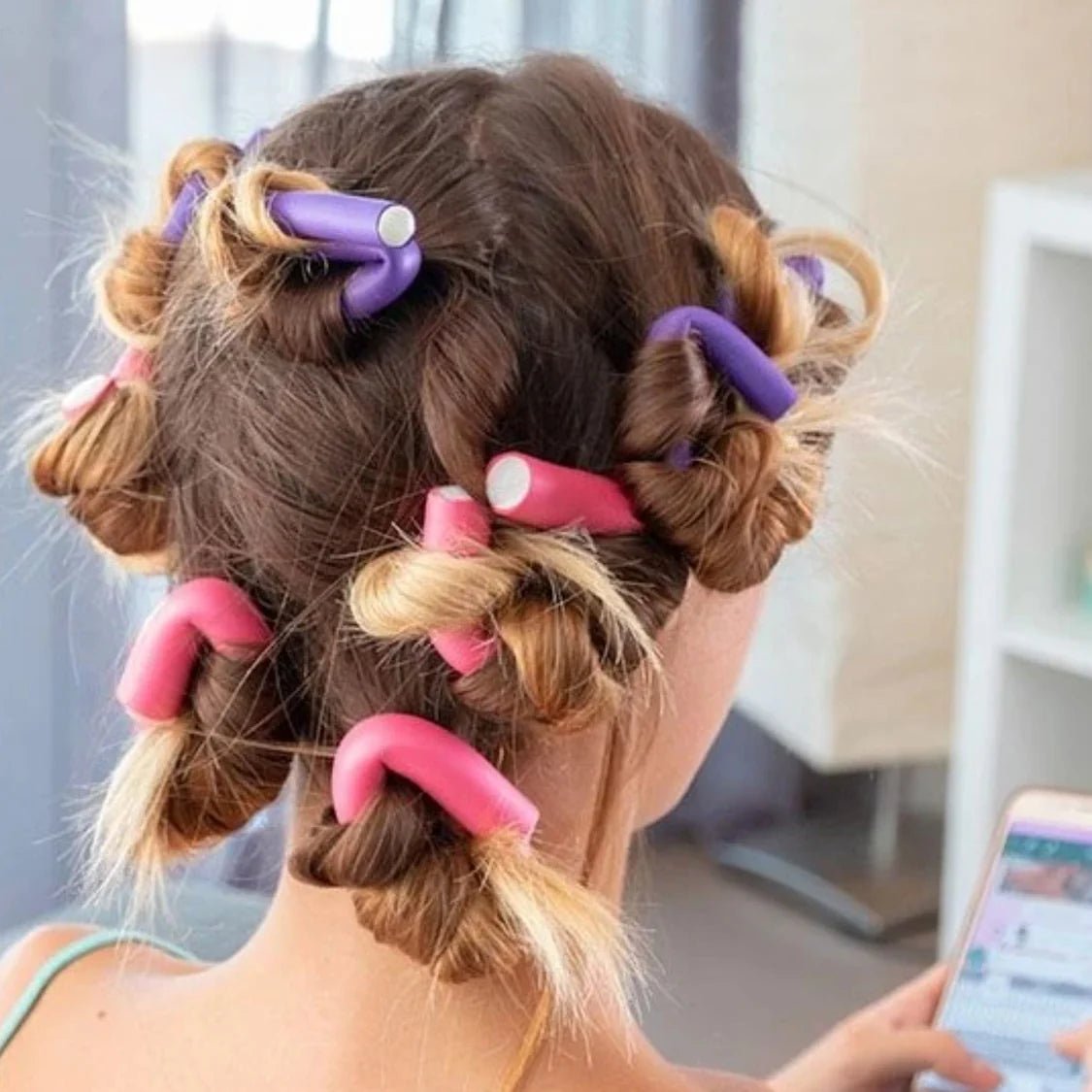 Bigoudis mousse Coiffeo – Violet – Lot de 6 - BEAUTEPRICE Bigoudis mousse Coiffeo – Violet – Lot de 6 Accessoires cheveux Coiffeo BEAUTEPRICE