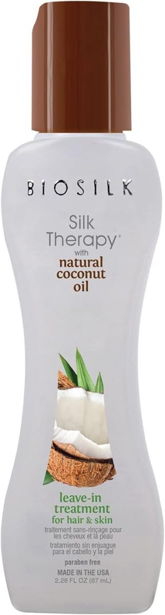 Biosilk serum Silk therapy organic coconut oil - BEAUTEPRICE Biosilk serum Silk therapy organic coconut oil serum cheveux Biosilk BEAUTEPRICE