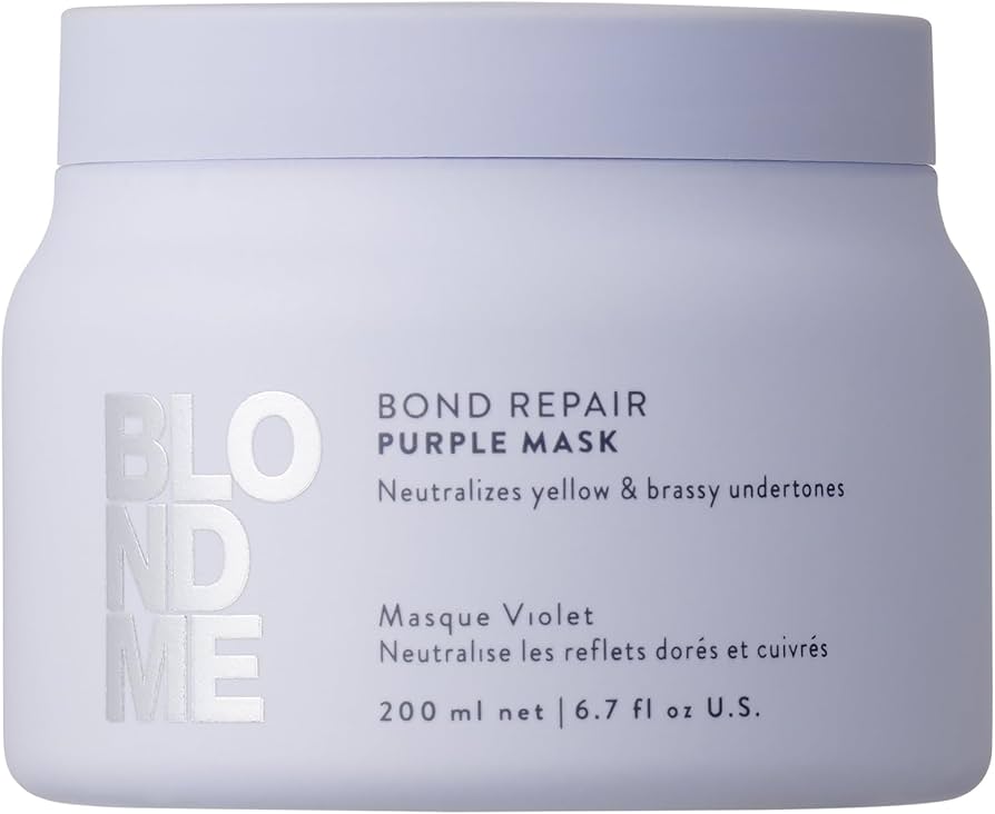 BLONDME Bond Repair Purple Mask – Masque Violet Anti - Jaunissement 200 ml | Schwarzkopf Professional - BEAUTEPRICE BLONDME Bond Repair Purple Mask – Masque Violet Anti - Jaunissement 200 ml | Schwarzkopf Professional Masque capillaire Schwarzkopf Professional BEAUTEPRICE