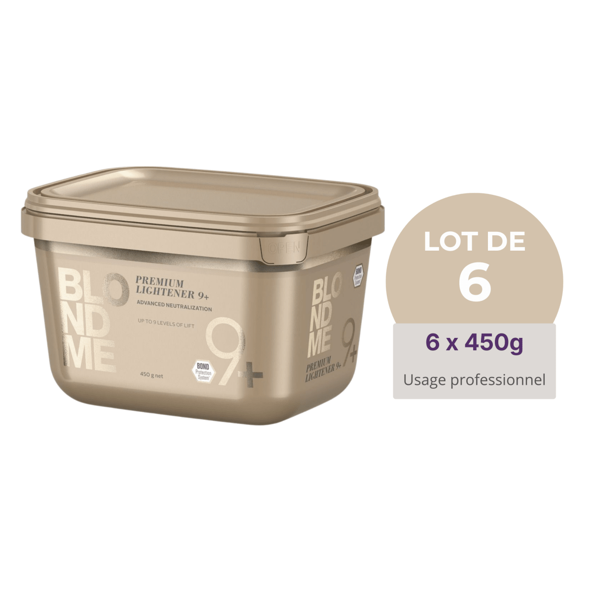Colisage de 6 Poudres Décolorantes BlondMe - BEAUTEPRICE Colisage de 6 Poudres Décolorantes BlondMe Lot de poudre Schwarzkopf Schwarzkopf Professional BEAUTEPRICE