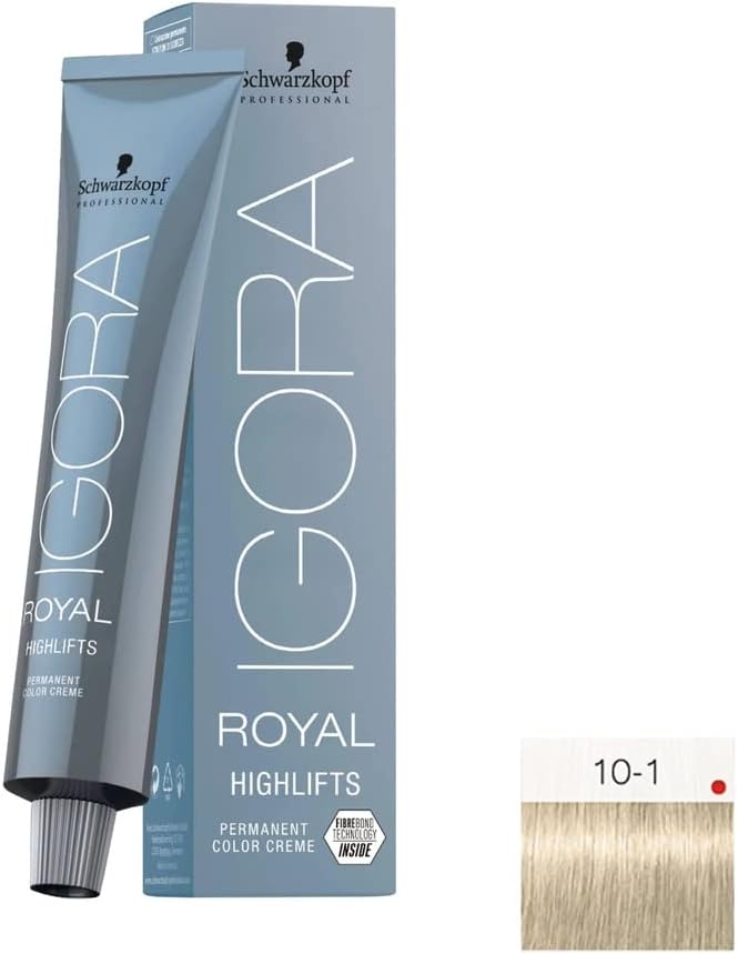 Coloration IGORA ROYAL HIGHLIFTS 10.1 Éclaircissant Ultra Blond Cendre - BEAUTEPRICE Coloration IGORA ROYAL HIGHLIFTS 10.1 Éclaircissant Ultra Blond Cendre coloration professionnelle Schwarzkopf BEAUTEPRICE