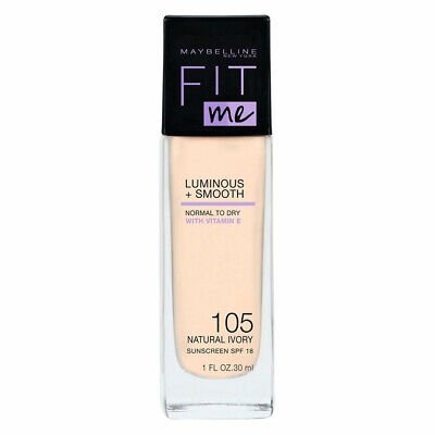 FitMe SPF 18 Natural Ivory 105 - BEAUTEPRICE FitMe SPF 18 Natural Ivory 105 MAKEUP Maybelline BEAUTEPRICE