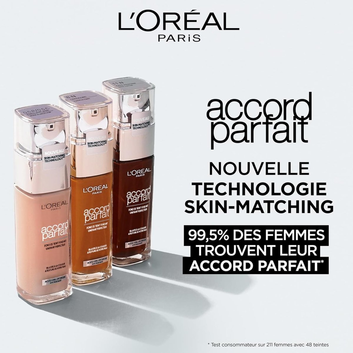Fond de Teint Fluide Accord Parfait – Teinte 1.D Ivoire Doré – L'Oréal Paris - BEAUTEPRICE Fond de Teint Fluide Accord Parfait – Teinte 1.D Ivoire Doré – L'Oréal Paris BEAUTEPRICE BEAUTEPRICE
