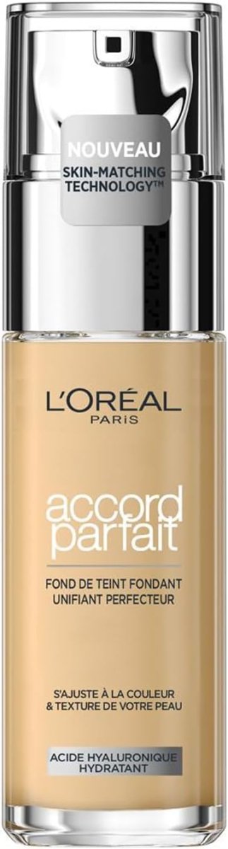 Fond de Teint Fluide Accord Parfait – Teinte 1.D Ivoire Doré – L'Oréal Paris - BEAUTEPRICE Fond de Teint Fluide Accord Parfait – Teinte 1.D Ivoire Doré – L'Oréal Paris BEAUTEPRICE BEAUTEPRICE