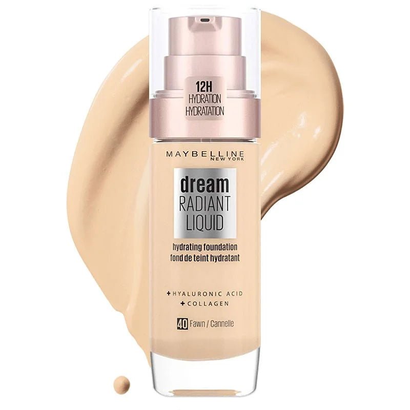 Fond de Teint Liquide Dream Radiant Liquid – Teinte 40 Cannelle - BEAUTEPRICE Fond de Teint Liquide Dream Radiant Liquid – Teinte 40 Cannelle BEAUTEPRICE BEAUTEPRICE