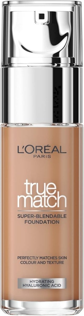 Fond de Teint Liquide True Match – 7.5W Golden Chestnut – L'Oréal Paris - BEAUTEPRICE Fond de Teint Liquide True Match – 7.5W Golden Chestnut – L'Oréal Paris BEAUTEPRICE BEAUTEPRICE
