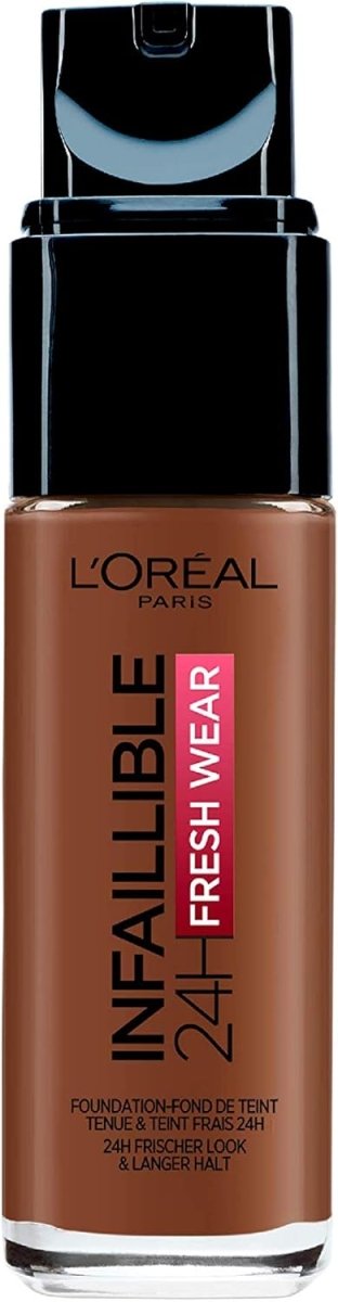 Fond de Teint L'Oréal Paris Infaillible 24H Fresh Wear – Teinte 375 Ambre Profond - BEAUTEPRICE Fond de Teint L'Oréal Paris Infaillible 24H Fresh Wear – Teinte 375 Ambre Profond MAKEUP L'Oréal Paris BEAUTEPRICE