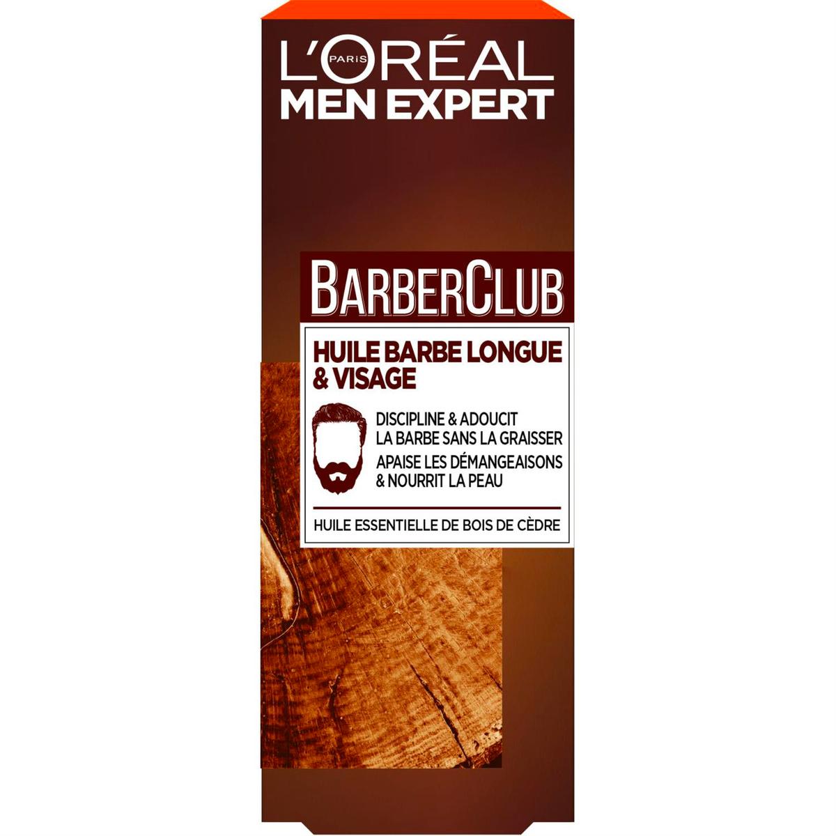 Huile Barbe Longue & Visage Homme – Bois de Cèdre – Barber Club – L’Oréal Paris - BEAUTEPRICE Huile Barbe Longue & Visage Homme – Bois de Cèdre – Barber Club – L’Oréal Paris Rasage & après - rasage L'Oréal Paris BEAUTEPRICE