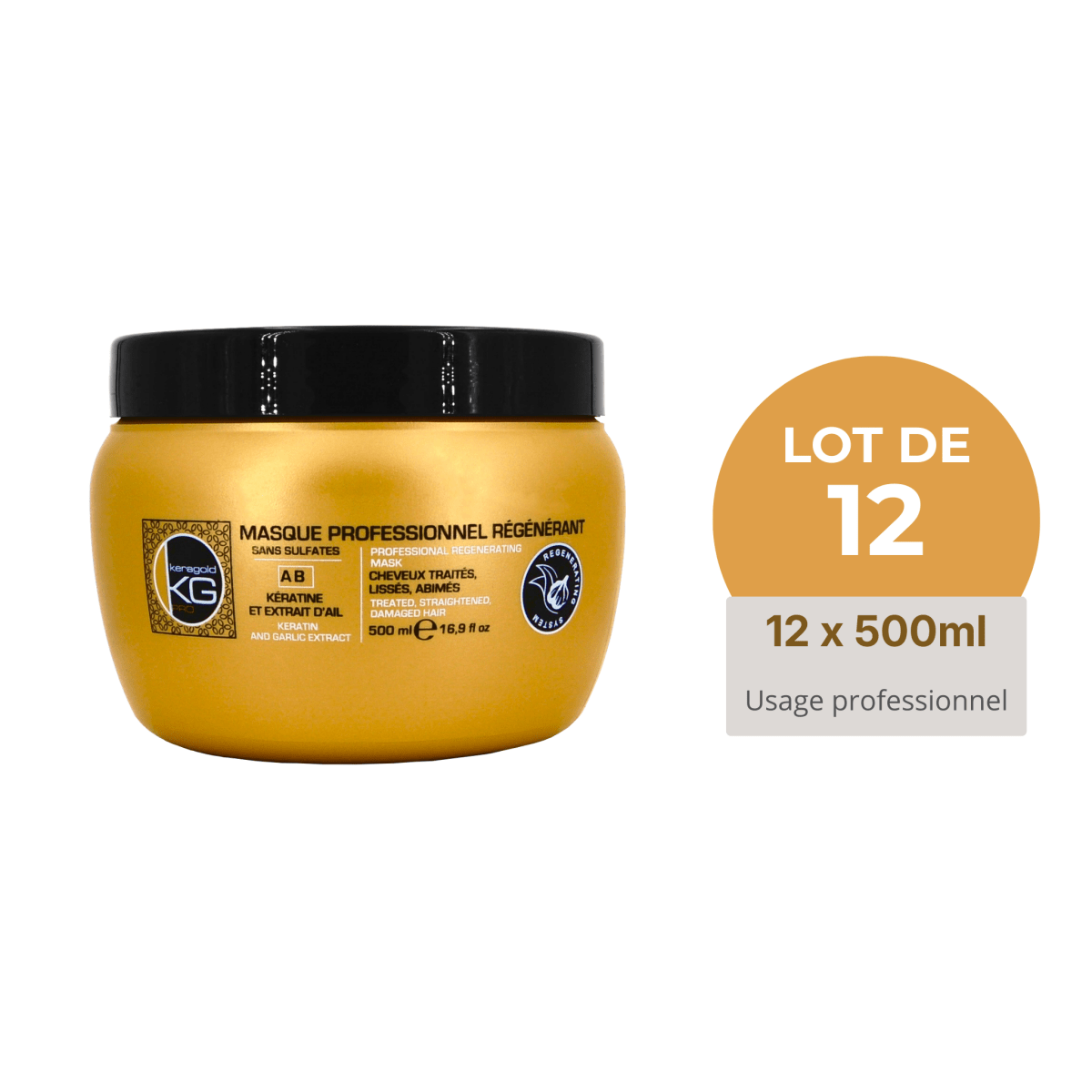 Keragold Colisage de 12 Masques AB - BEAUTEPRICE Keragold Colisage de 12 Masques AB Lot de masque Keragold KG PRO BEAUTEPRICE