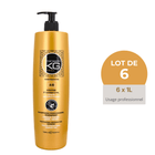 Keragold Shampoing AB – Kératine & Extrait d’Ail – 1 L – Colissage x6 - BEAUTEPRICE Keragold Shampoing AB – Kératine & Extrait d’Ail – 1 L – Colissage x6 Lot de shampoing Keragold KG PRO BEAUTEPRICE