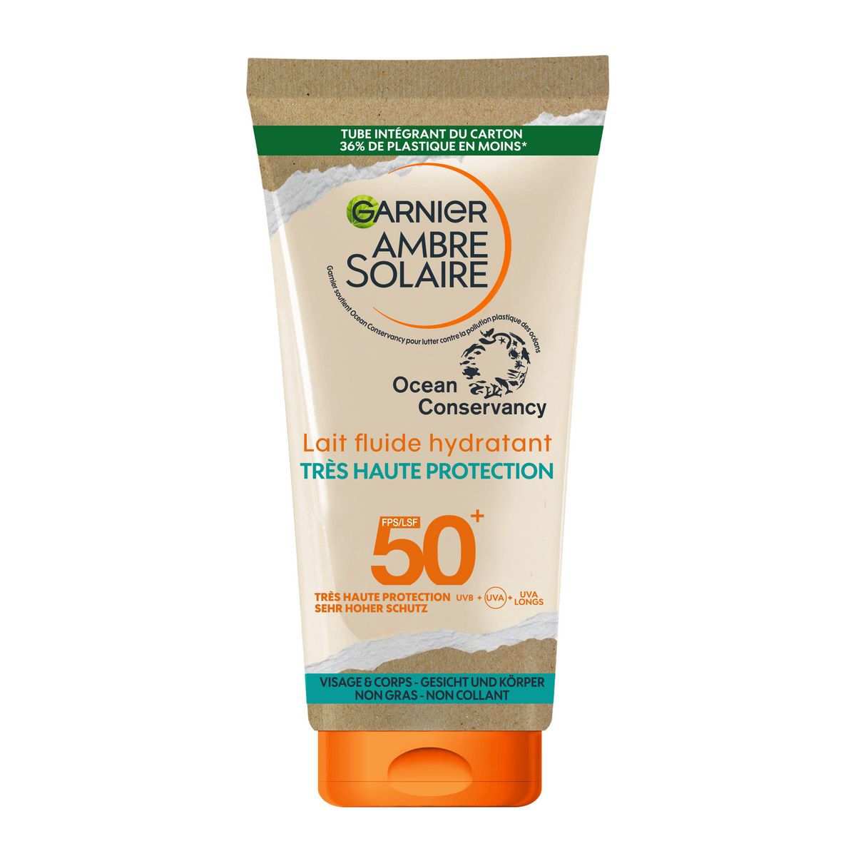 Lait Fluide Hydratant Très Haute Protection SPF 50+ – Garnier Ambre Solaire - BEAUTEPRICE Lait Fluide Hydratant Très Haute Protection SPF 50+ – Garnier Ambre Solaire BEAUTEPRICE BEAUTEPRICE