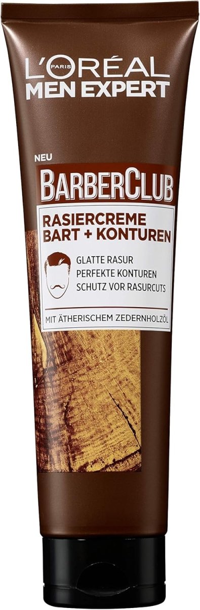 L'Oréal Men Expert Barber Club Crème à raser T150ml - BEAUTEPRICE L'Oréal Men Expert Barber Club Crème à raser T150ml Rasage & après - rasage L'Oréal Paris BEAUTEPRICE