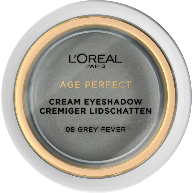 L’Oréal Paris Age Perfect – Fard à Paupières Crème 08 Grey Fever - BEAUTEPRICE L’Oréal Paris Age Perfect – Fard à Paupières Crème 08 Grey Fever BEAUTEPRICE BEAUTEPRICE