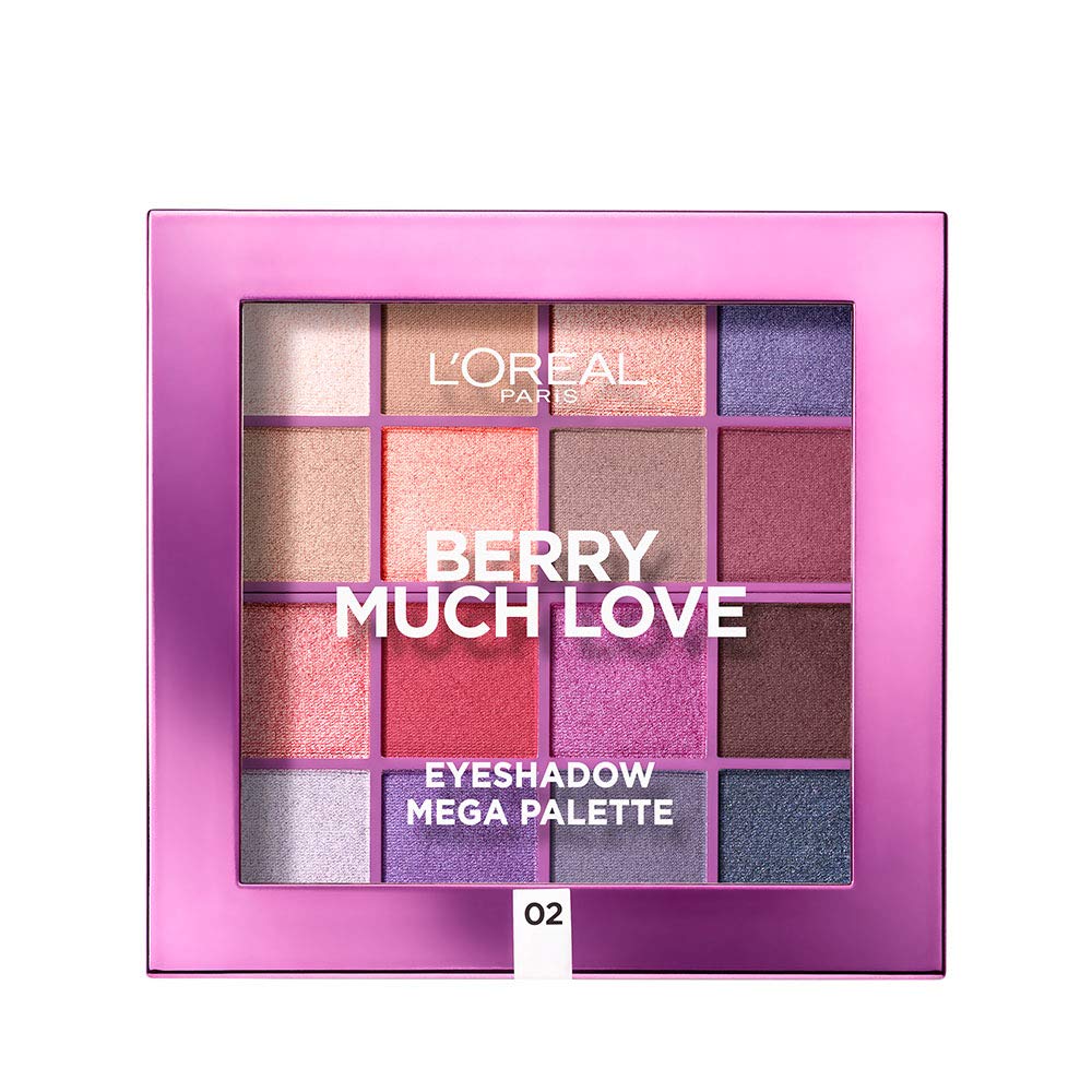 L'Oreal Paris Berry Much Love Eyeshadow Mega Palette - 02 - BEAUTEPRICE L'Oreal Paris Berry Much Love Eyeshadow Mega Palette - 02 MAKEUP L'Oréal Paris BEAUTEPRICE