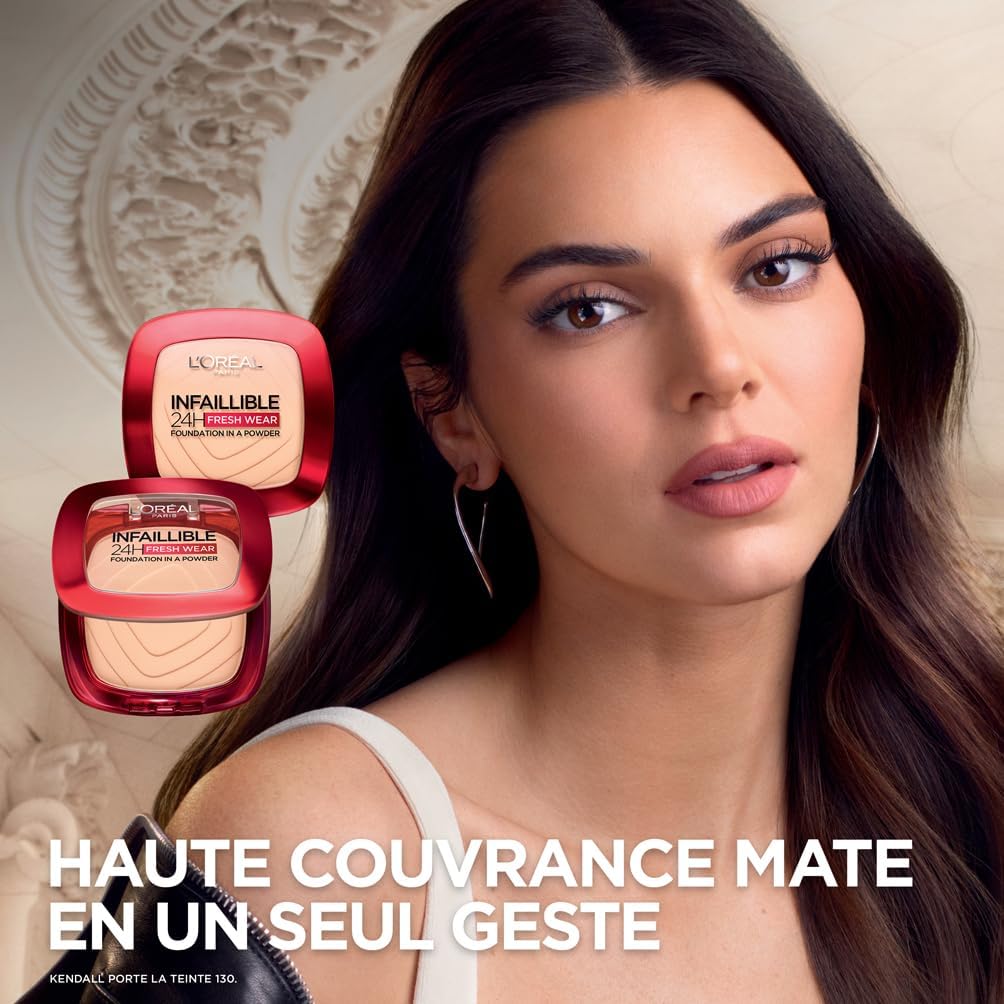 L’Oréal Paris Infaillible 24H Fresh Wear – Poudre de teint couvrante 040 Cachemire - BEAUTEPRICE L’Oréal Paris Infaillible 24H Fresh Wear – Poudre de teint couvrante 040 Cachemire BEAUTEPRICE BEAUTEPRICE