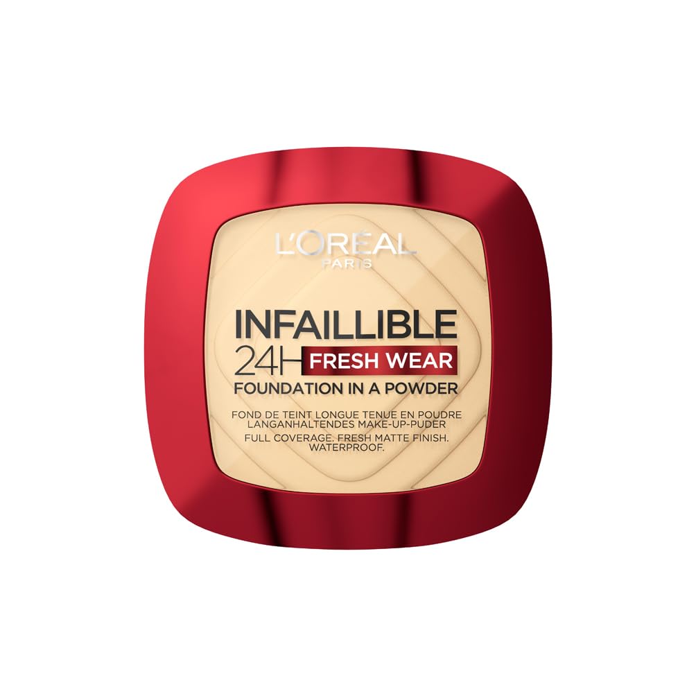 L’Oréal Paris Infaillible 24H Fresh Wear – Poudre de teint couvrante 040 Cachemire - BEAUTEPRICE L’Oréal Paris Infaillible 24H Fresh Wear – Poudre de teint couvrante 040 Cachemire BEAUTEPRICE BEAUTEPRICE