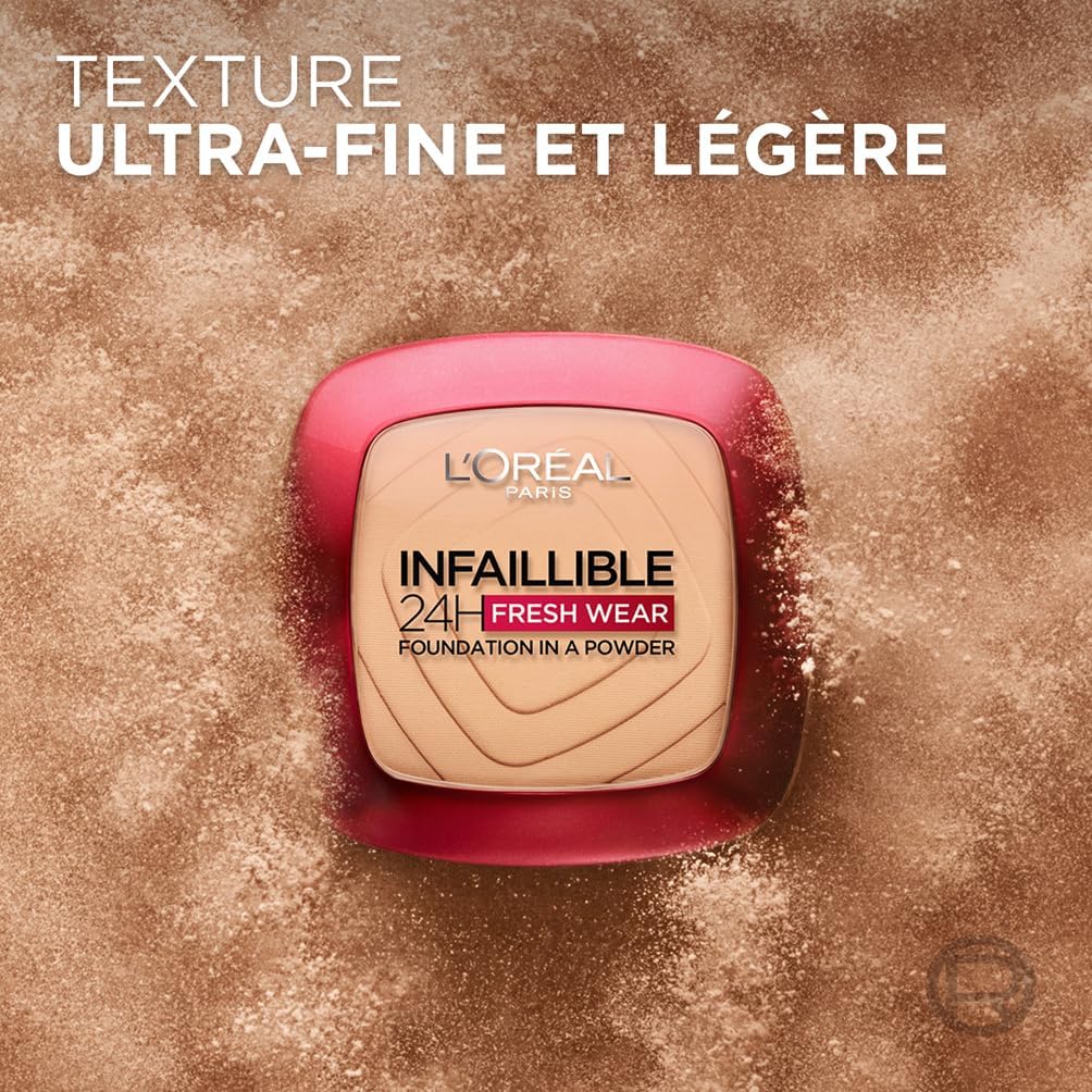 L’Oréal Paris Infaillible 24H Fresh Wear – Poudre de teint couvrante 040 Cachemire - BEAUTEPRICE L’Oréal Paris Infaillible 24H Fresh Wear – Poudre de teint couvrante 040 Cachemire BEAUTEPRICE BEAUTEPRICE