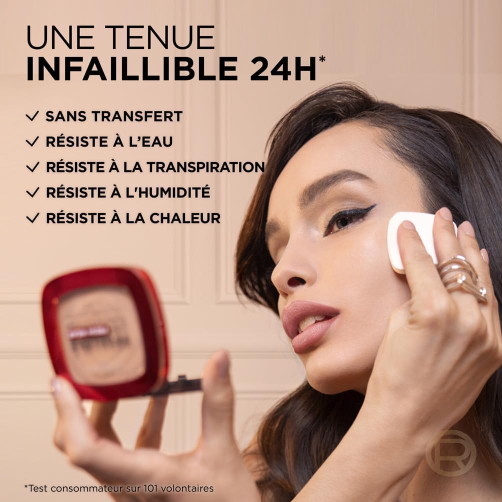 L’Oréal Paris Infaillible 24H Fresh Wear – Poudre de teint couvrante 040 Cachemire - BEAUTEPRICE L’Oréal Paris Infaillible 24H Fresh Wear – Poudre de teint couvrante 040 Cachemire BEAUTEPRICE BEAUTEPRICE