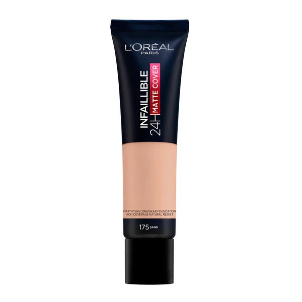 L'Oréal Paris Infaillible 32H Matte Cover 175 Sable – Fond de Teint Haute Couvrance - BEAUTEPRICE L'Oréal Paris Infaillible 32H Matte Cover 175 Sable – Fond de Teint Haute Couvrance Fond de teint L'Oréal Paris BEAUTEPRICE