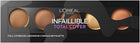L'Oreal Paris Infallible Total Cover Concealer Palette - 02 Dark - BEAUTEPRICE L'Oreal Paris Infallible Total Cover Concealer Palette - 02 Dark MAKEUP L'Oréal Paris BEAUTEPRICE