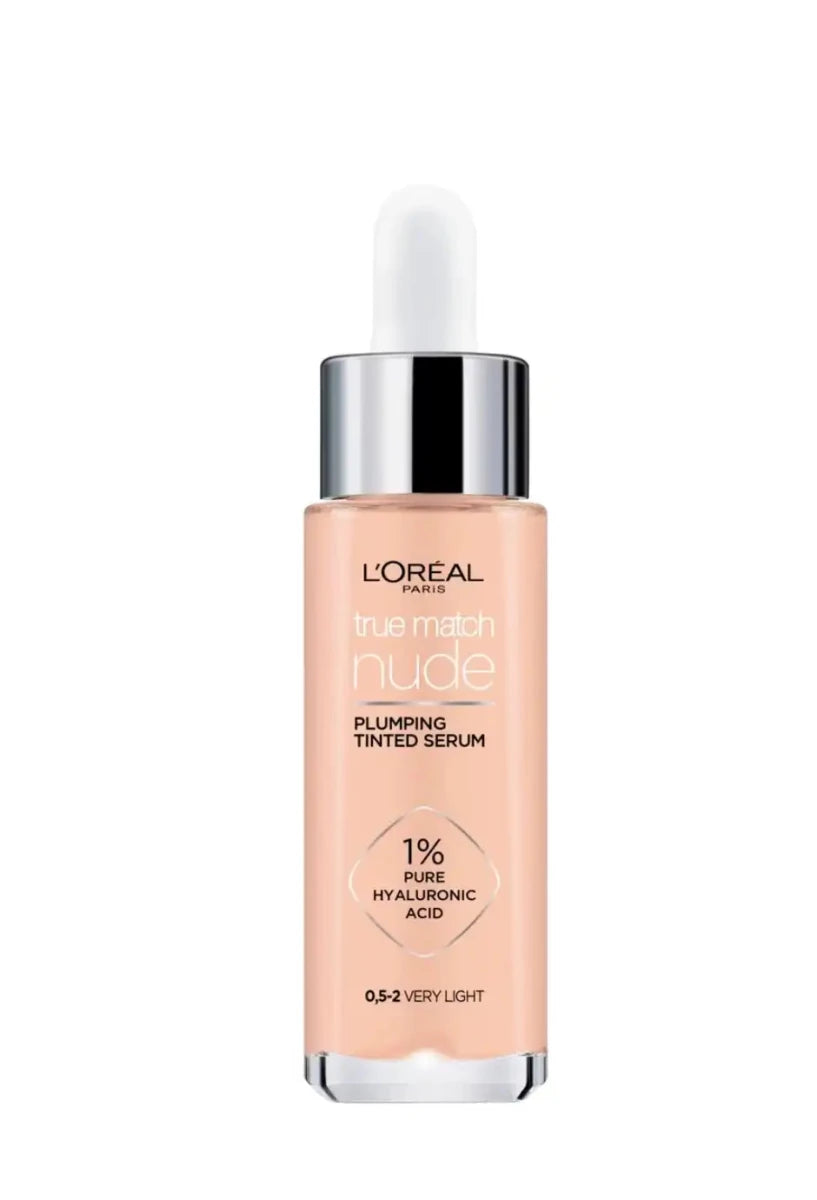 L'Oréal Paris True Match Nude Sérum Teinté 0.5 - 2 Very Light – Fond de Teint Sérum Hydratant - BEAUTEPRICE L'Oréal Paris True Match Nude Sérum Teinté 0.5 - 2 Very Light – Fond de Teint Sérum Hydratant Fond de teint L'Oréal Paris BEAUTEPRICE