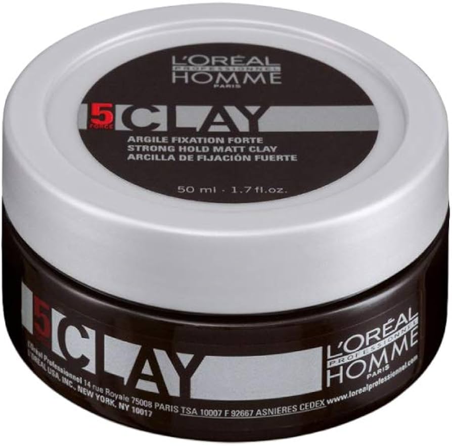 L’Oréal Professionnel Homme Clay Fixation Forte 5 – Effet Mat - BEAUTEPRICE L’Oréal Professionnel Homme Clay Fixation Forte 5 – Effet Mat Cire coiffante L'Oréal Professionnel BEAUTEPRICE