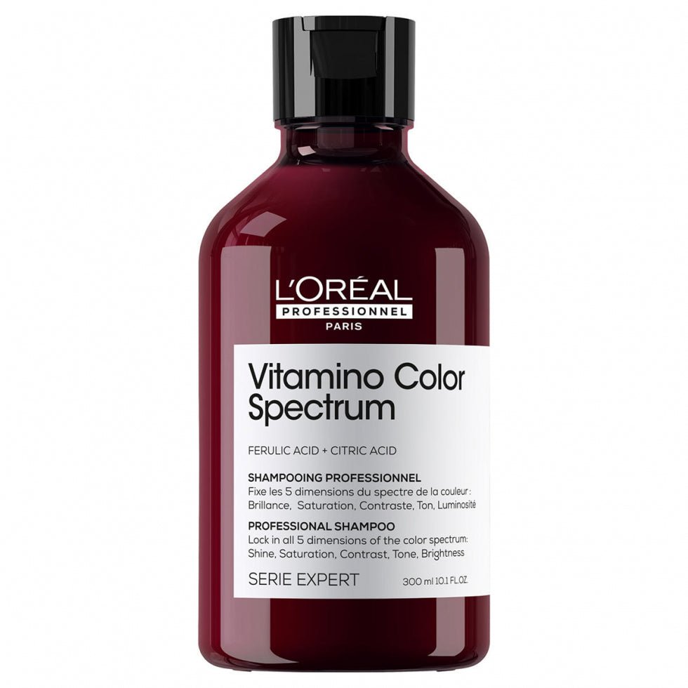 L’Oréal Professionnel Vitamino Color Spectrum Shampoing 300 ml - BEAUTEPRICE L’Oréal Professionnel Vitamino Color Spectrum Shampoing 300 ml Shampoing capillaire L'Oréal Professionnel BEAUTEPRICE