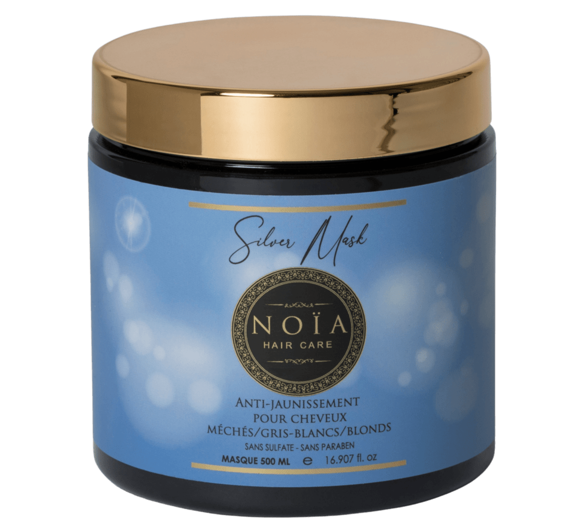 Masque Silver – Déjaunissant & Éclat Froid – Blonds, Gris & Méchés (500 ml) - BEAUTEPRICE Masque Silver – Déjaunissant & Éclat Froid – Blonds, Gris & Méchés (500 ml) masque cheveux Noiahair FR BEAUTEPRICE