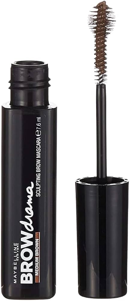 Maybelline Brow Drama Sculpting Mascara Sourcils - Medium Brown - BEAUTEPRICE Maybelline Brow Drama Sculpting Mascara Sourcils - Medium Brown Maquillage sourcils Maybelline New York BEAUTEPRICE