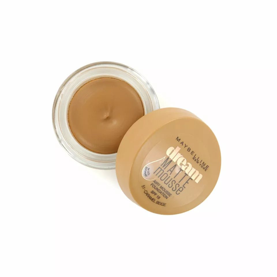 Maybelline Dream Matte Mousse Foundation - 51 Caramel Beige - BEAUTEPRICE Maybelline Dream Matte Mousse Foundation - 51 Caramel Beige MAKEUP Maybelline NewYork BEAUTEPRICE