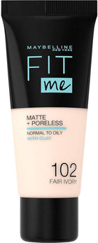 Maybelline FIT ME TUBE 102 IVOIRE CLAIR 30ml - BEAUTEPRICE Maybelline FIT ME TUBE 102 IVOIRE CLAIR 30ml Fond de teint Maybelline New York BEAUTEPRICE