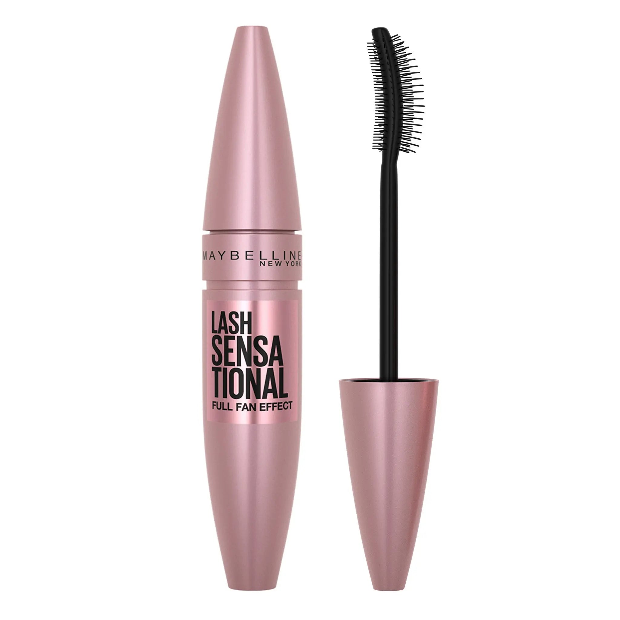 Maybelline New York Lash Sensational – Mascara Voller Wimper Fächer Noir Intense BEAUTEPRICE