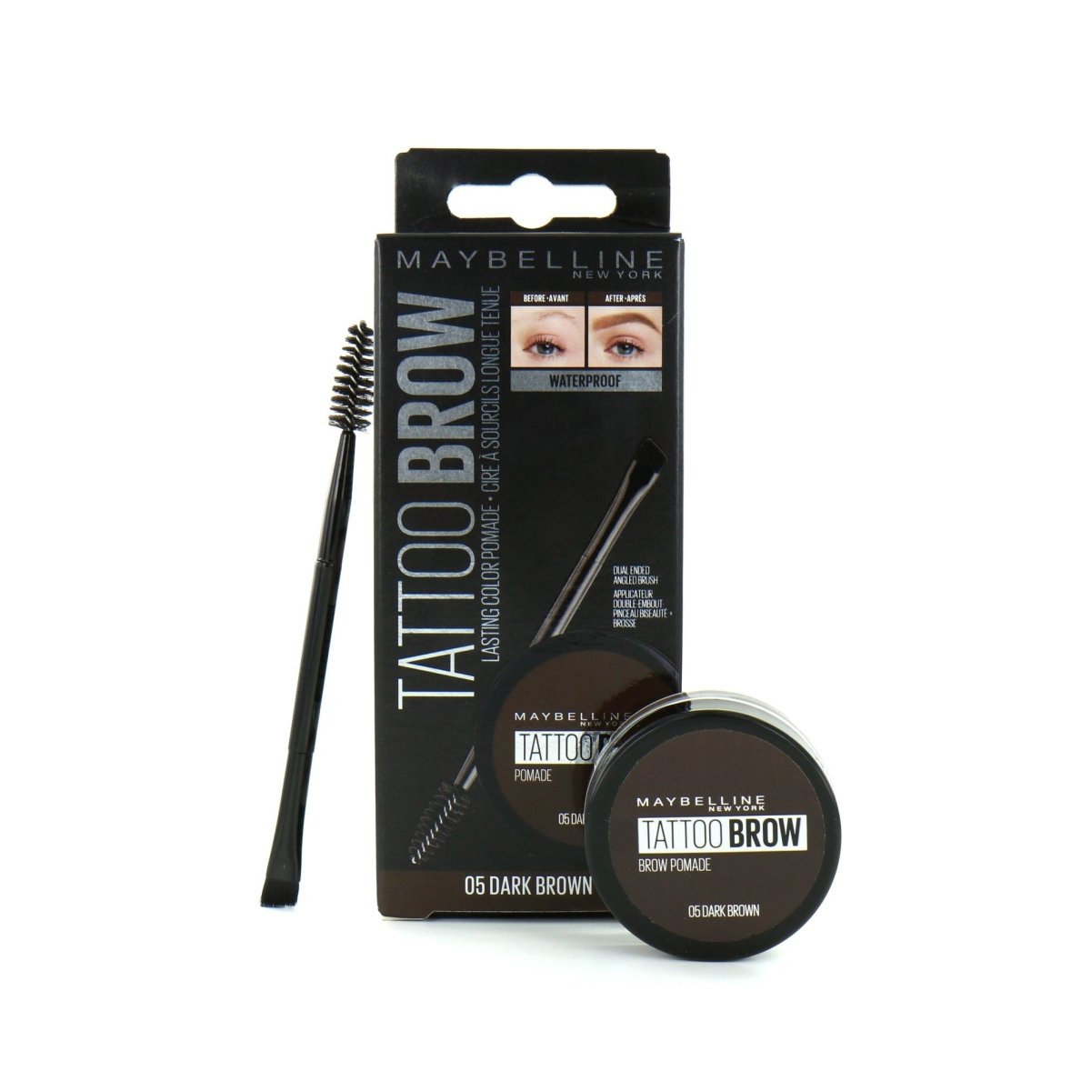 Maybelline New York Tattoo Brow – Pomade Sourcils Waterproof 05 Dark Brown - BEAUTEPRICE Maybelline New York Tattoo Brow – Pomade Sourcils Waterproof 05 Dark Brown BEAUTEPRICE BEAUTEPRICE
