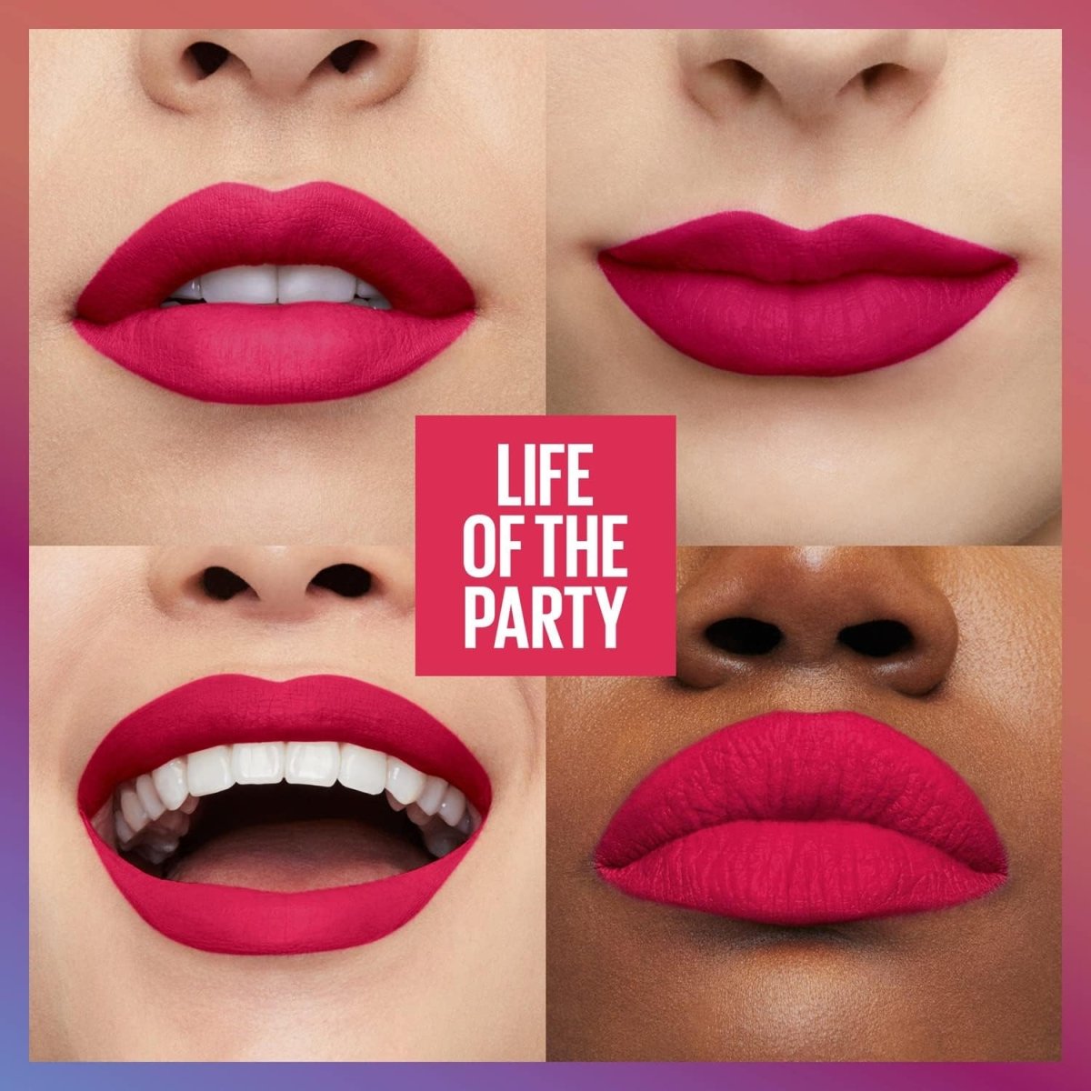 Maybelline Rouge à lèvres SuperStay Matte Ink 390 LIFE OF THE PARTY - BEAUTEPRICE Maybelline Rouge à lèvres SuperStay Matte Ink 390 LIFE OF THE PARTY rouge à levres - Gemey Maybelline - BEAUTEPRICE