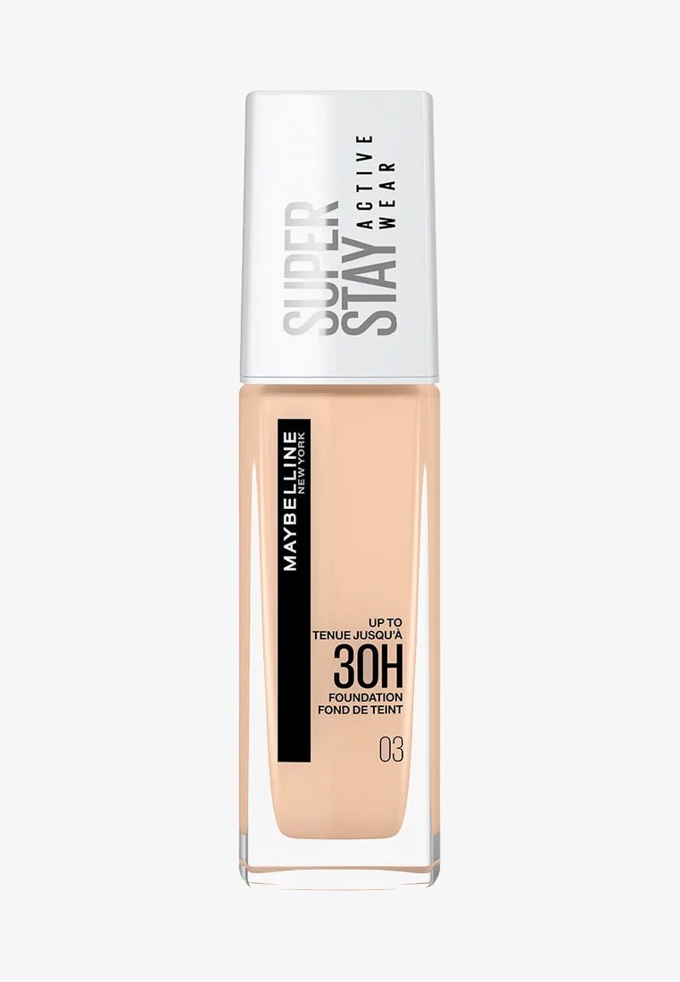 Maybelline Super Stay 30H Fond de Teint 03 True Ivory – Fond de Teint Longue Tenue - BEAUTEPRICE Maybelline Super Stay 30H Fond de Teint 03 True Ivory – Fond de Teint Longue Tenue Fond de teint Maybelline New York BEAUTEPRICE