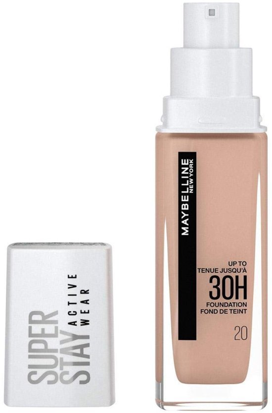 Maybelline Super Stay 30H Fond de Teint 20 Cameo – Fond de Teint Longue Tenue Haute Couvrance - BEAUTEPRICE Maybelline Super Stay 30H Fond de Teint 20 Cameo – Fond de Teint Longue Tenue Haute Couvrance Fond de teint Maybelline New York BEAUTEPRICE