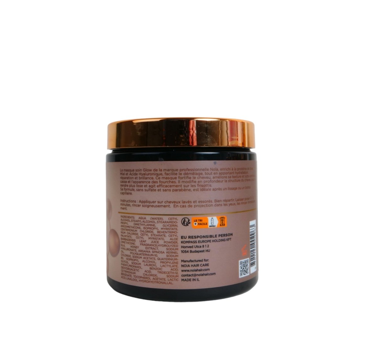 NOÏA HAIR -Masque Soin Protéine de soie . Acide hyaluronique & Miel - Gamme Glow - 500ML - BEAUTEPRICE NOÏA HAIR -Masque Soin Protéine de soie . Acide hyaluronique & Miel - Gamme Glow - 500ML NOÏA HAIR BEAUTEPRICE