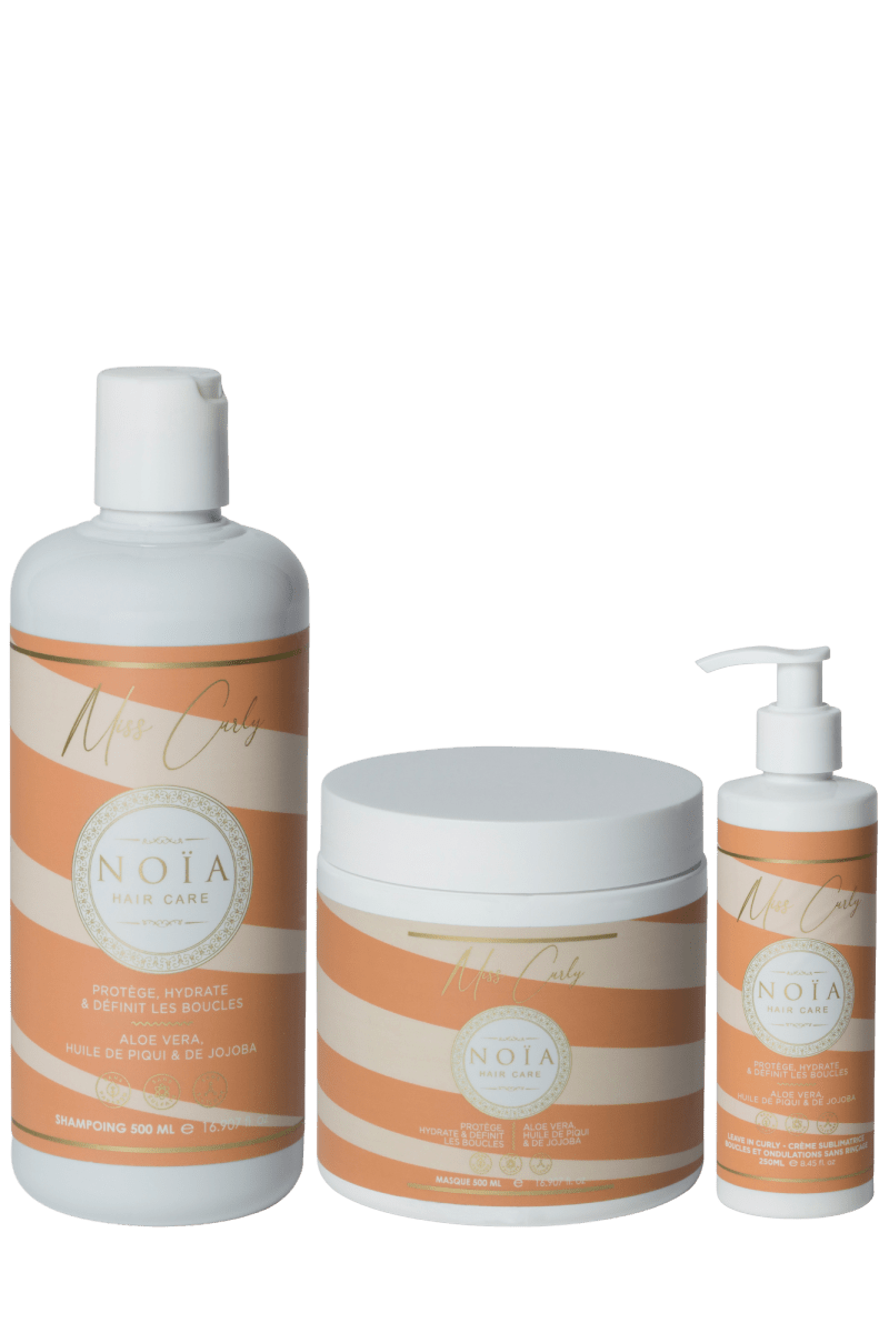 NOÏA HAIR Trio Gamme Miss Curly - BEAUTEPRICE NOÏA HAIR Trio Gamme Miss Curly shampoing+masque+leave in NOÏA HAIR BEAUTEPRICE