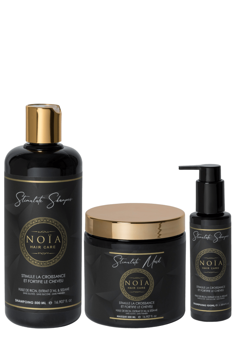 Noïa Hair Trio Gamme Stimulate - BEAUTEPRICE Noïa Hair Trio Gamme Stimulate shampoing+masque+serum NOÏA HAIR BEAUTEPRICE