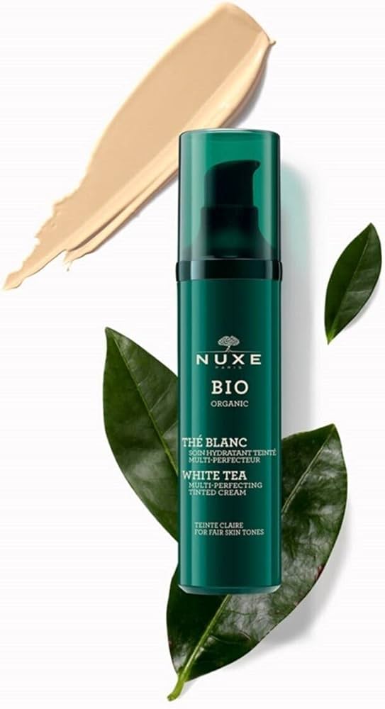 Nuxe Bio Organic - Soin Hydratant au Thé Blanc - BEAUTEPRICE Nuxe Bio Organic - Soin Hydratant au Thé Blanc crème visage Nuxe Paris BEAUTEPRICE