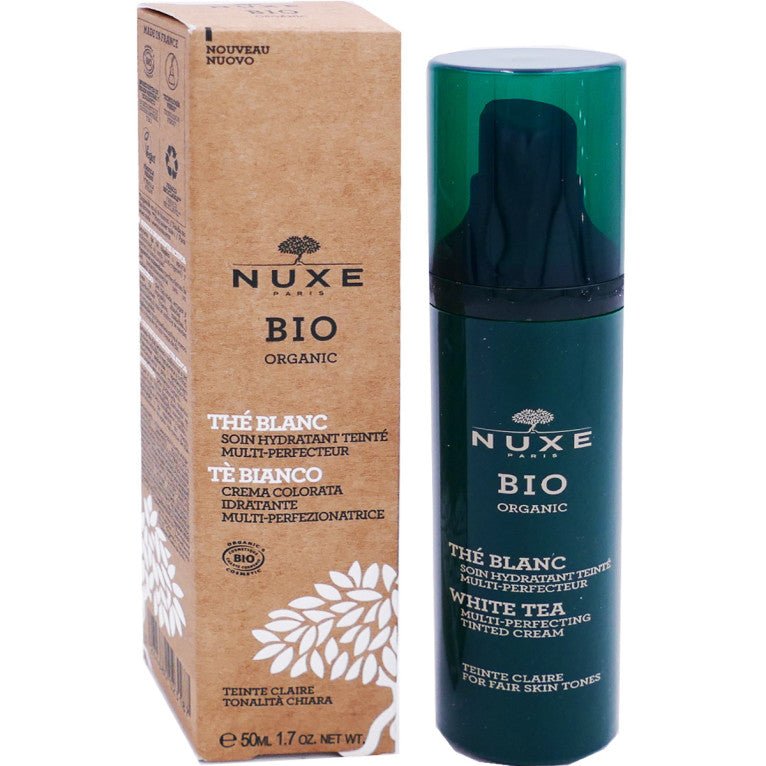 Nuxe Bio Organic - Soin Hydratant au Thé Blanc - BEAUTEPRICE Nuxe Bio Organic - Soin Hydratant au Thé Blanc crème visage Nuxe Paris BEAUTEPRICE