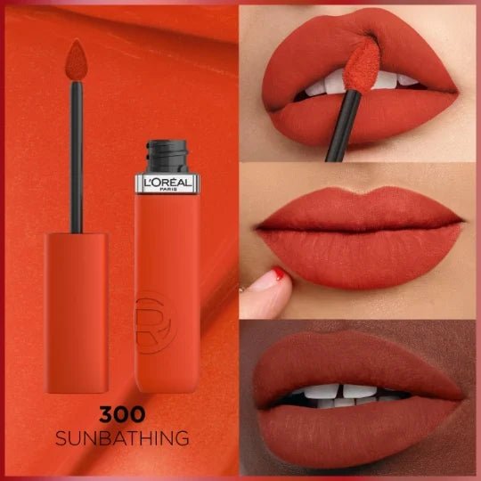 Rouge à Lèvres Liquide Infaillible Matte Resistance – Teinte 300 Sun Bathing - BEAUTEPRICE Rouge à Lèvres Liquide Infaillible Matte Resistance – Teinte 300 Sun Bathing BEAUTEPRICE BEAUTEPRICE