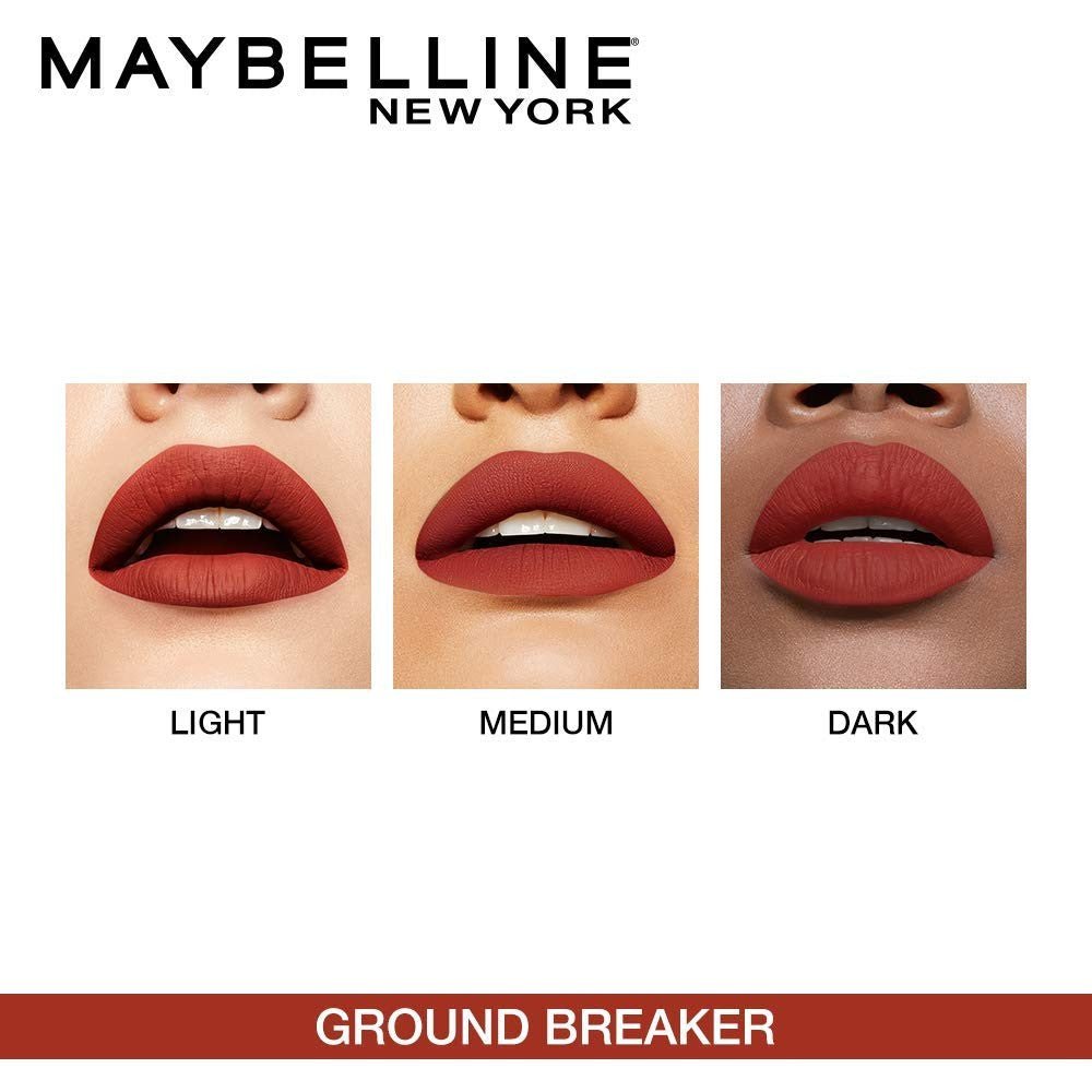 Rouge à Lèvres Liquide SuperStay Matte Ink – Teinte 117 Ground - Breaker - BEAUTEPRICE Rouge à Lèvres Liquide SuperStay Matte Ink – Teinte 117 Ground - Breaker BEAUTEPRICE BEAUTEPRICE