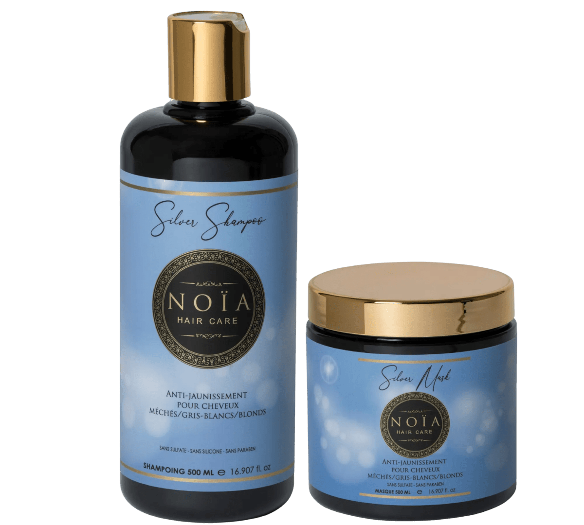 Routine Capillaire DUO Silver – Anti - Jaunissement & Éclat Froid - BEAUTEPRICE Routine Capillaire DUO Silver – Anti - Jaunissement & Éclat Froid Routine Capillaire (Duo) Noiahair FR BEAUTEPRICE