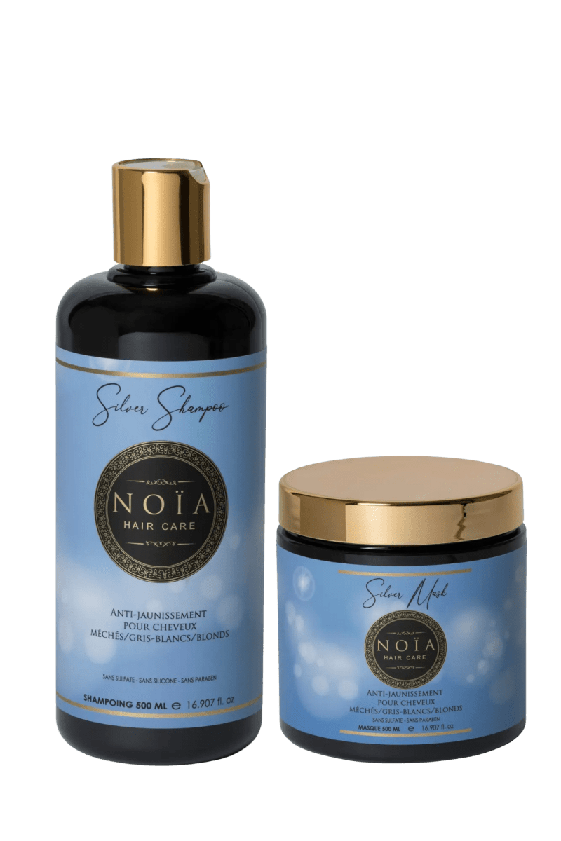 Routine Capillaire DUO Silver – Anti - Jaunissement & Éclat Froid - BEAUTEPRICE Routine Capillaire DUO Silver – Anti - Jaunissement & Éclat Froid Routine Capillaire (Duo) Noiahair FR BEAUTEPRICE