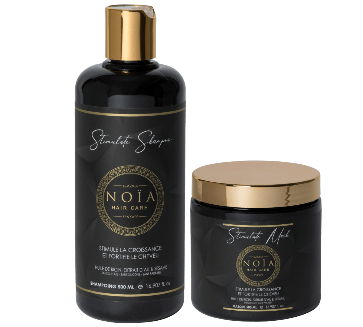 Routine Capillaire DUO Stimulate – Huile de Ricin – Pousse & Fortification - BEAUTEPRICE Routine Capillaire DUO Stimulate – Huile de Ricin – Pousse & Fortification Routine Capillaire (Duo) Noiahair FR BEAUTEPRICE