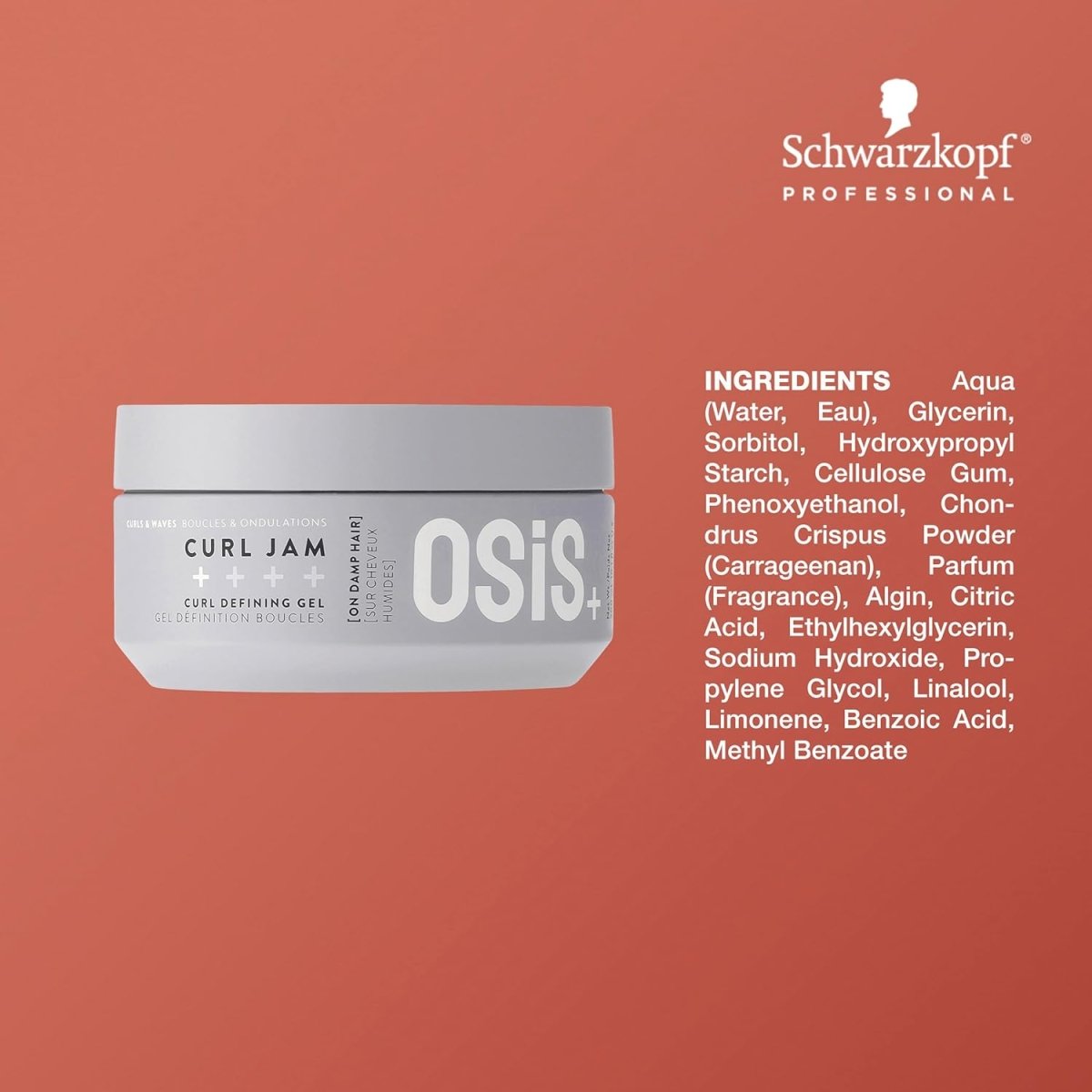 Schwarzkopf Osis +Curl Jam 300ml - BEAUTEPRICE Schwarzkopf Osis +Curl Jam 300ml gelée boucle Schwarzkopf BEAUTEPRICE