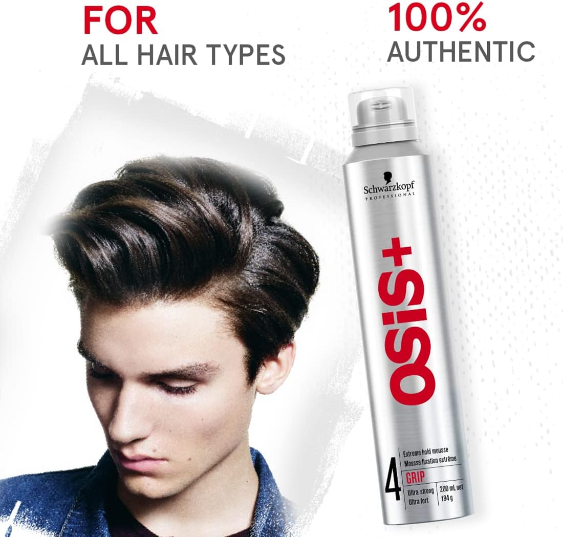 Schwarzkopf Osis Grip Mousse 200ml - BEAUTEPRICE Schwarzkopf Osis Grip Mousse 200ml mousse fixante Schwarzkopf BEAUTEPRICE