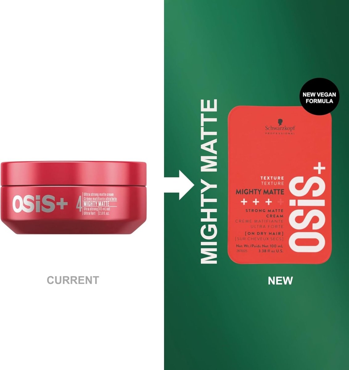 Schwarzkopf OSIS+ Mighty Matte 85ml - BEAUTEPRICE Schwarzkopf OSIS+ Mighty Matte 85ml crème coiffante Schwarzkopf BEAUTEPRICE